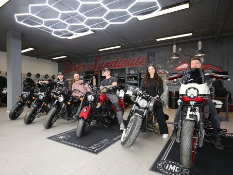 Biker Syndicate - Indian Lausanne/Suzuki Crissier — photo 1