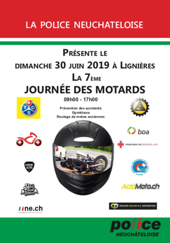 Journée des motards à Lignières :: 30 juin 2019 :: Agenda :: ActuMoto.ch