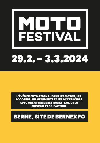 Motofestival suisse 2024 à Berne :: 29 février - 03 mars 2024 :: Agenda :: ActuMoto.ch