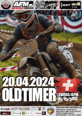 Courses MX Oldtimer à Sézegnin :: 20 avril 2024 :: Agenda :: ActuMoto.ch