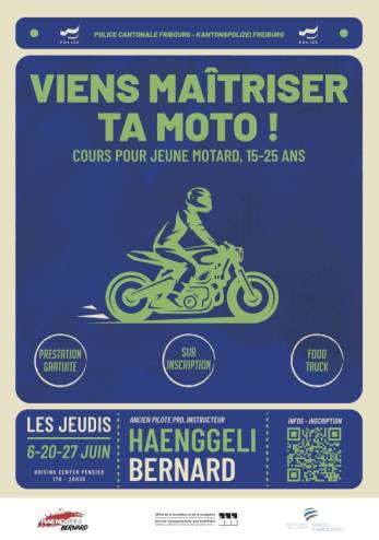 Maîtriser sa moto (Fribourg) :: 27 juin 2024 :: Agenda :: ActuMoto.ch