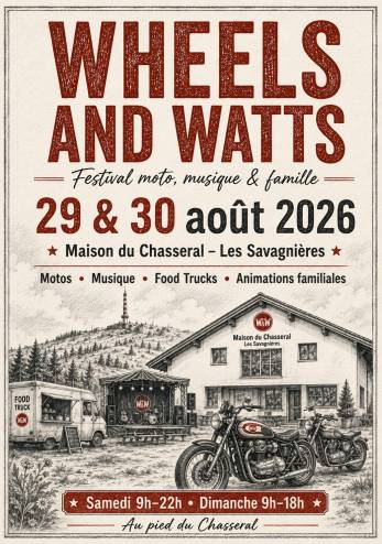 Wheels and Watts aux Savagnières :: 29-30 août 2026 :: Agenda :: ActuMoto.ch